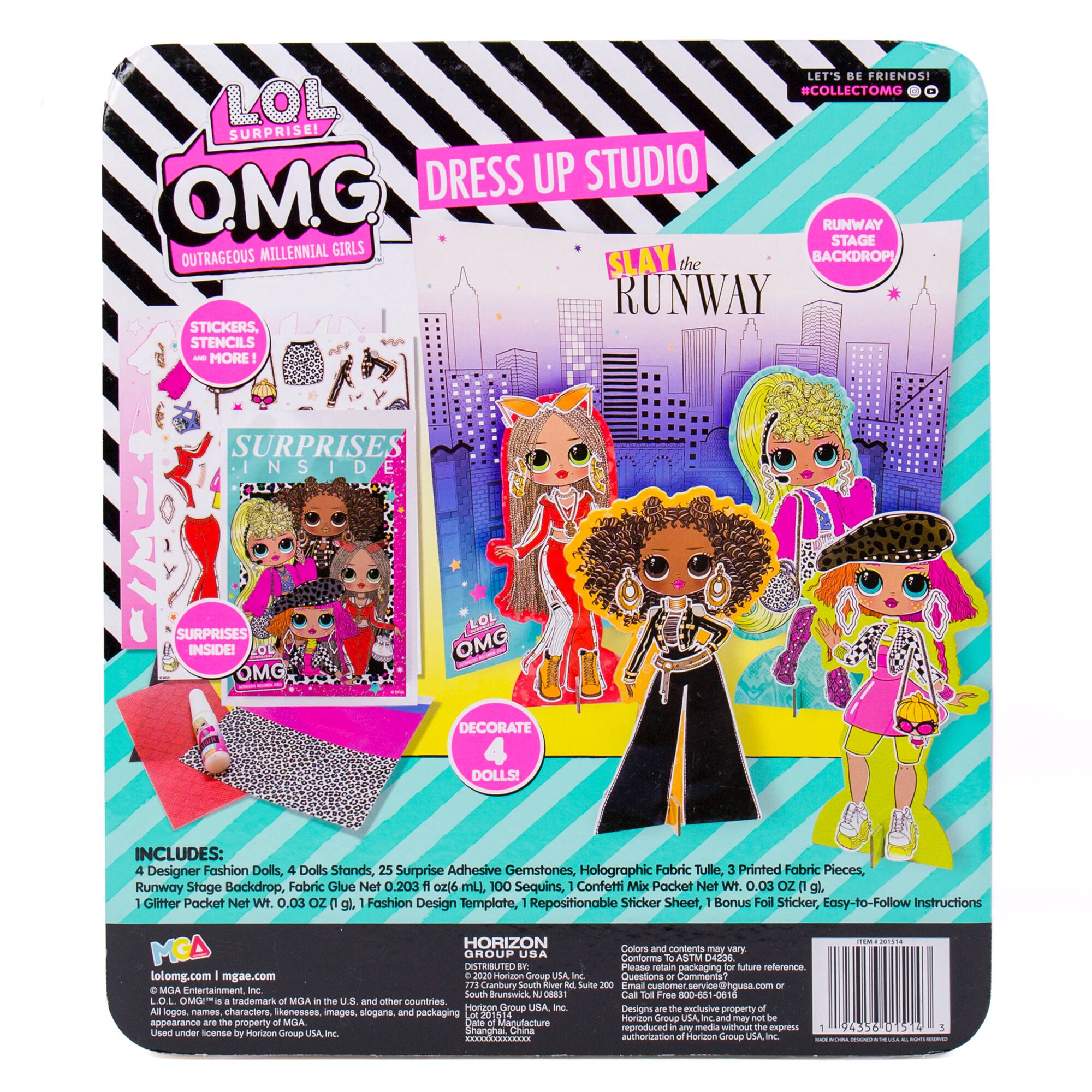 LOL Surprise OMG Dress Up Studio Set
